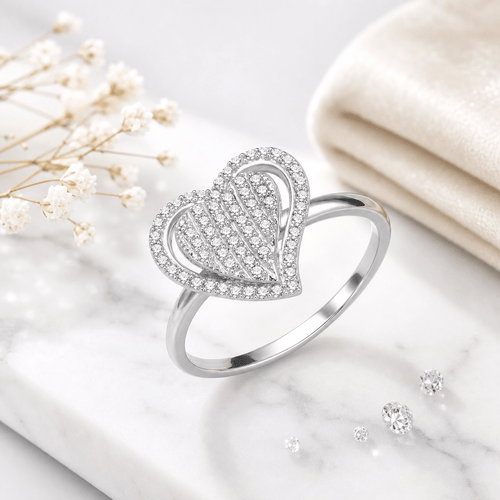 Solenne Amaré Heart Ring - Solenne Atelier
