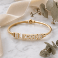 Solenne Blessed Narrative Bangle - Solenne Atelier