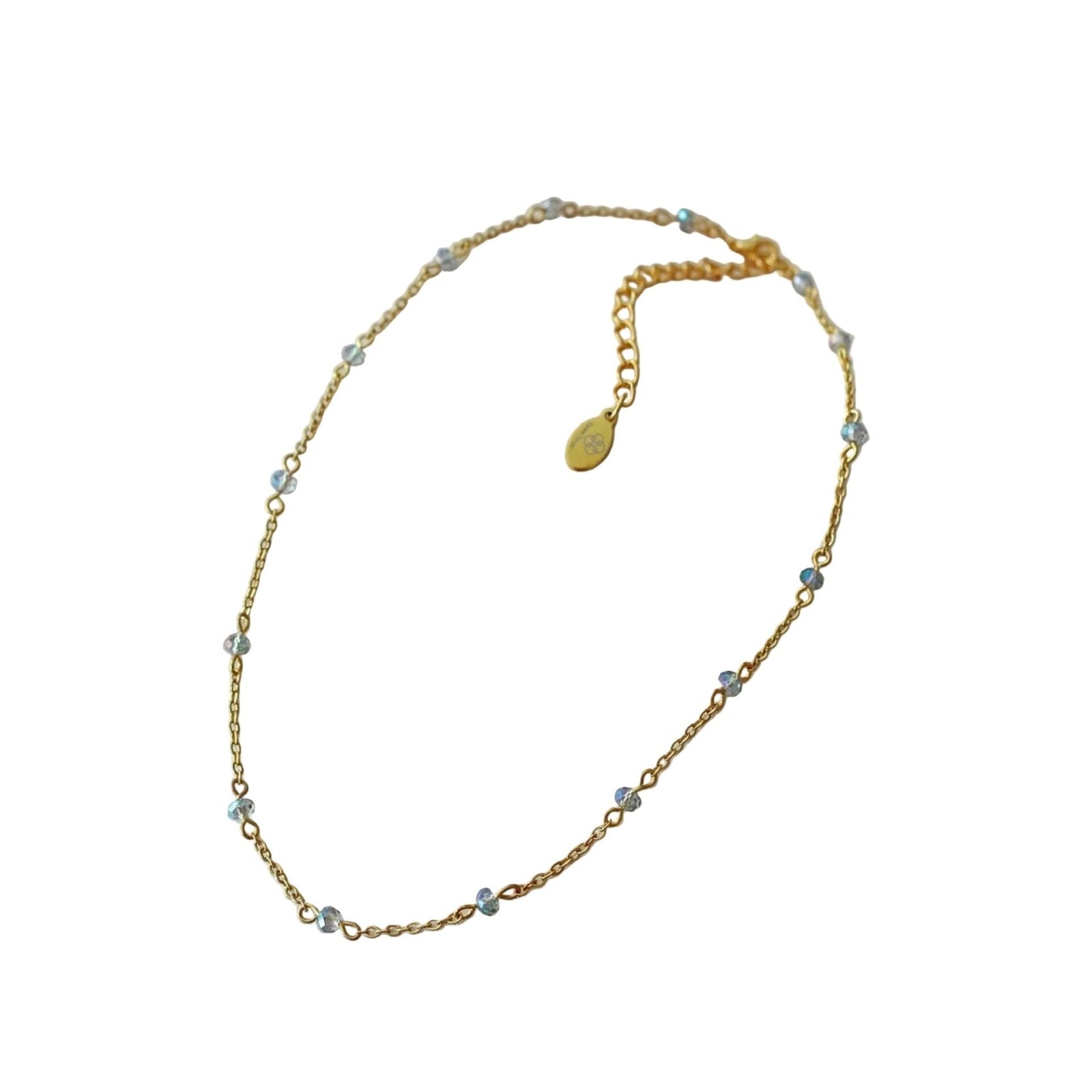 Solenne Chrome Crystal Choker - Solenne Atelier