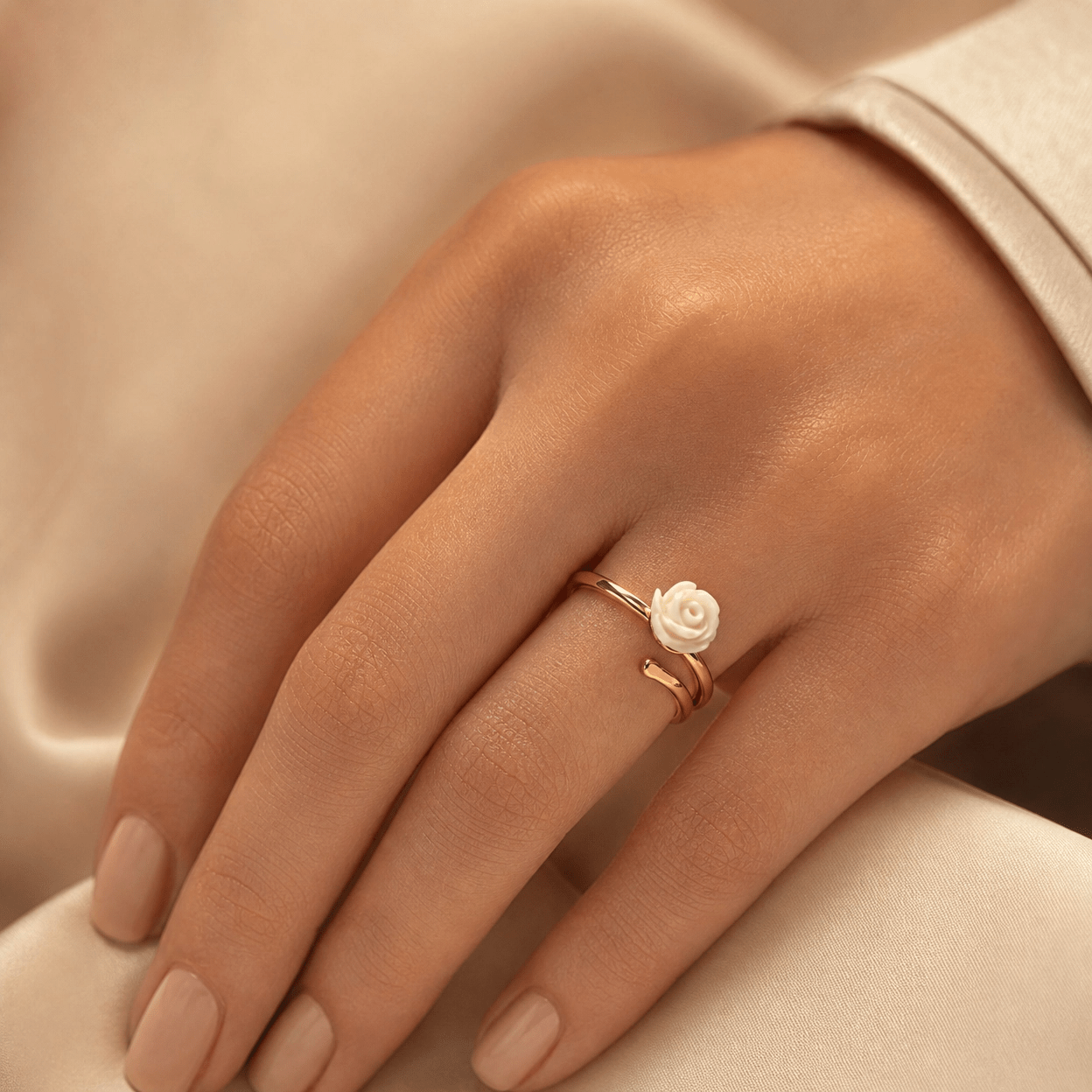 Solenne Citrine Aura Ring - Solenne Atelier