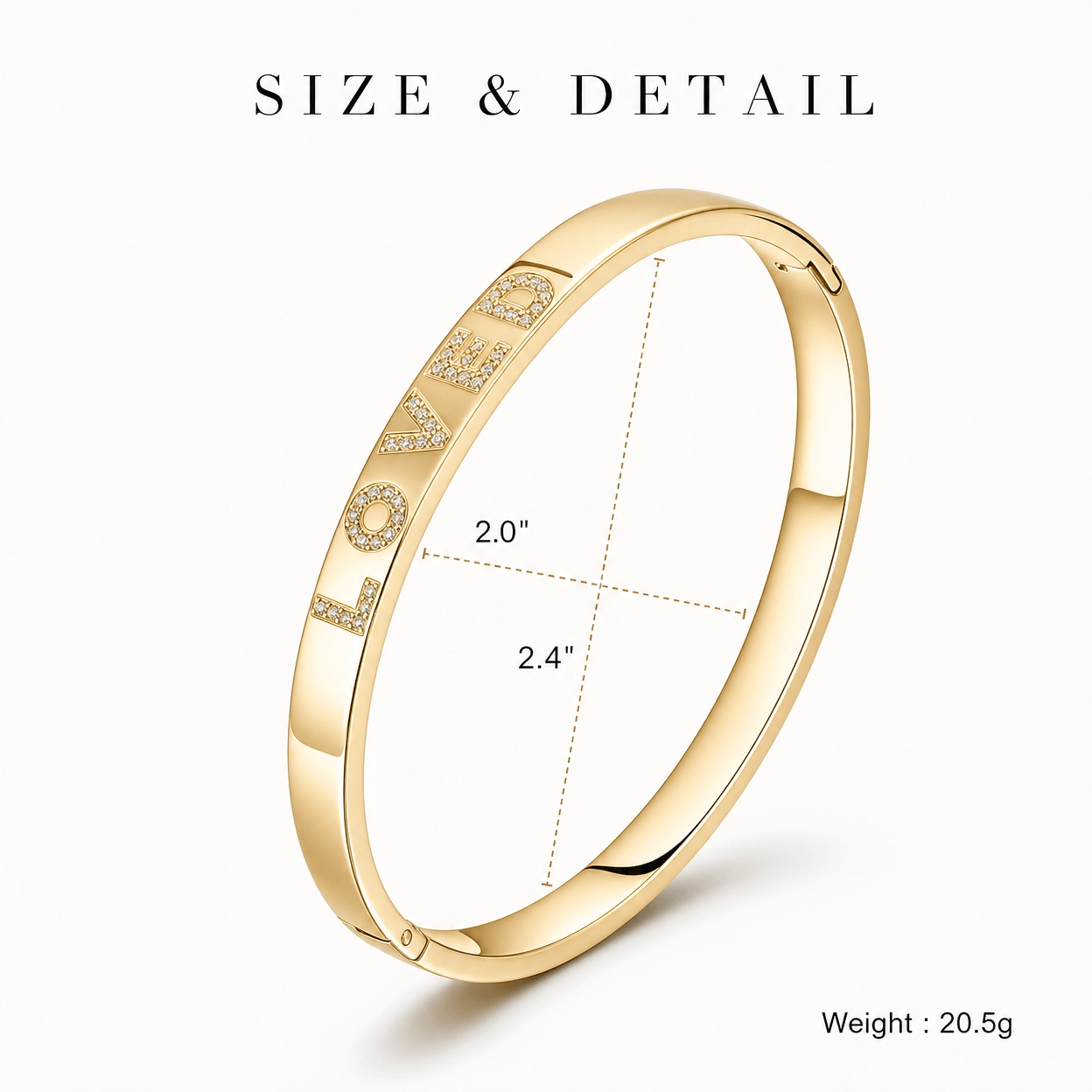 Solenne Eternal Devotion Bangle - Solenne Atelier