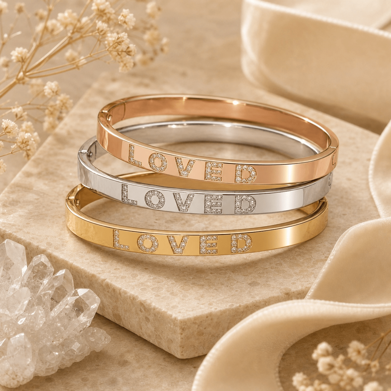 Solenne Eternal Devotion Bangle - Solenne Atelier