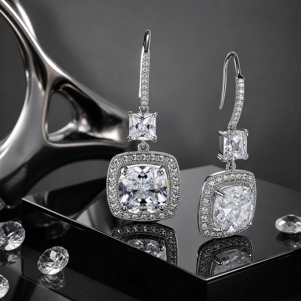 Solenne Grand Sculptural Hoops - Solenne Atelier