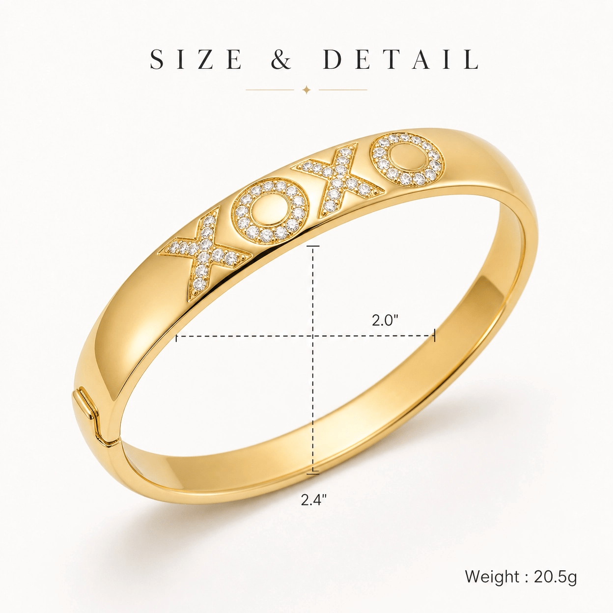 Solenne Infinite Affection Bangle - Solenne Atelier