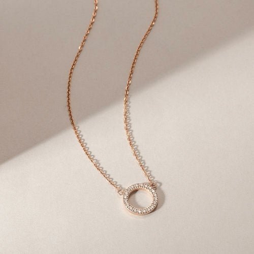 Solenne Infinite Halo Necklace - Solenne Atelier