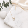 Solenne Infinite Halo Necklace - Solenne Atelier