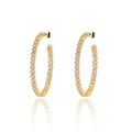 Solenne Luminous Horizon Hoops - Solenne Atelier