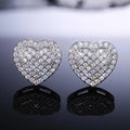 Solenne Radiant Heart Studs - Solenne Atelier