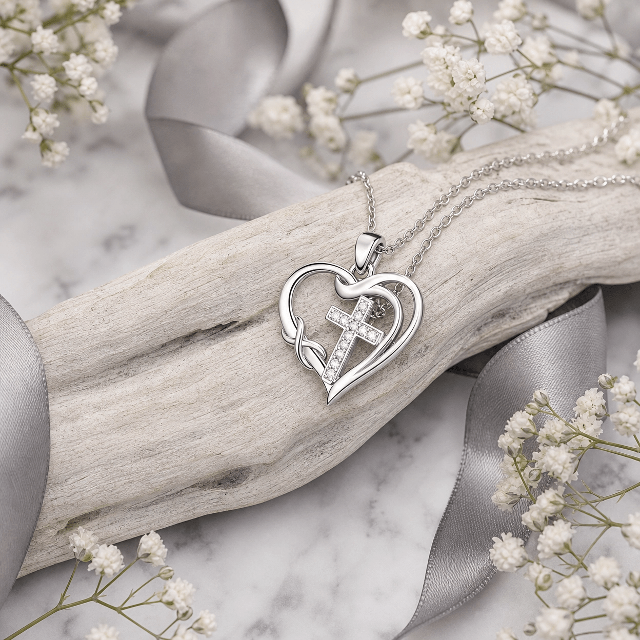 Solenne Sacred Devotion Infinity Necklace - Solenne Atelier