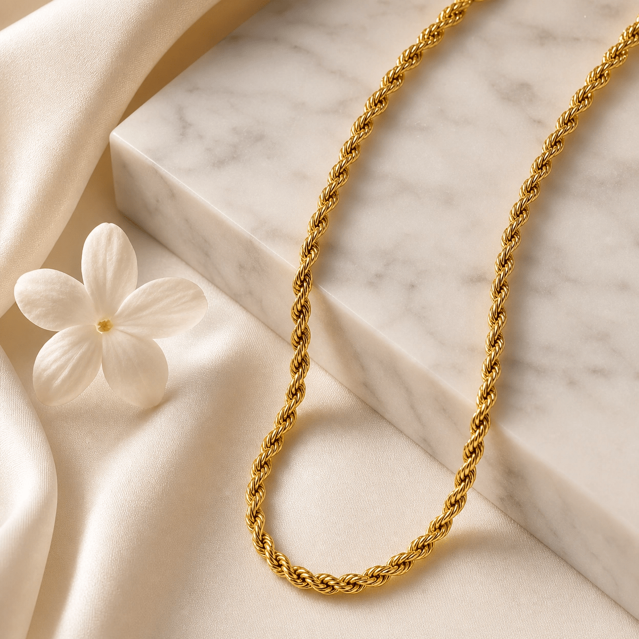 Solenne Signature Rope Chain - Solenne Atelier