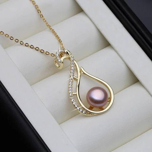 Solenne Spirale d'Or Pearl Twirl Necklace - Solenne Atelier