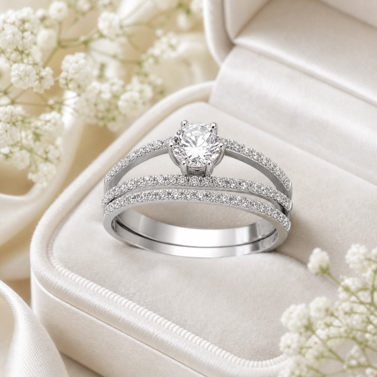 Solenne Starlight Bridal Set - Solenne Atelier