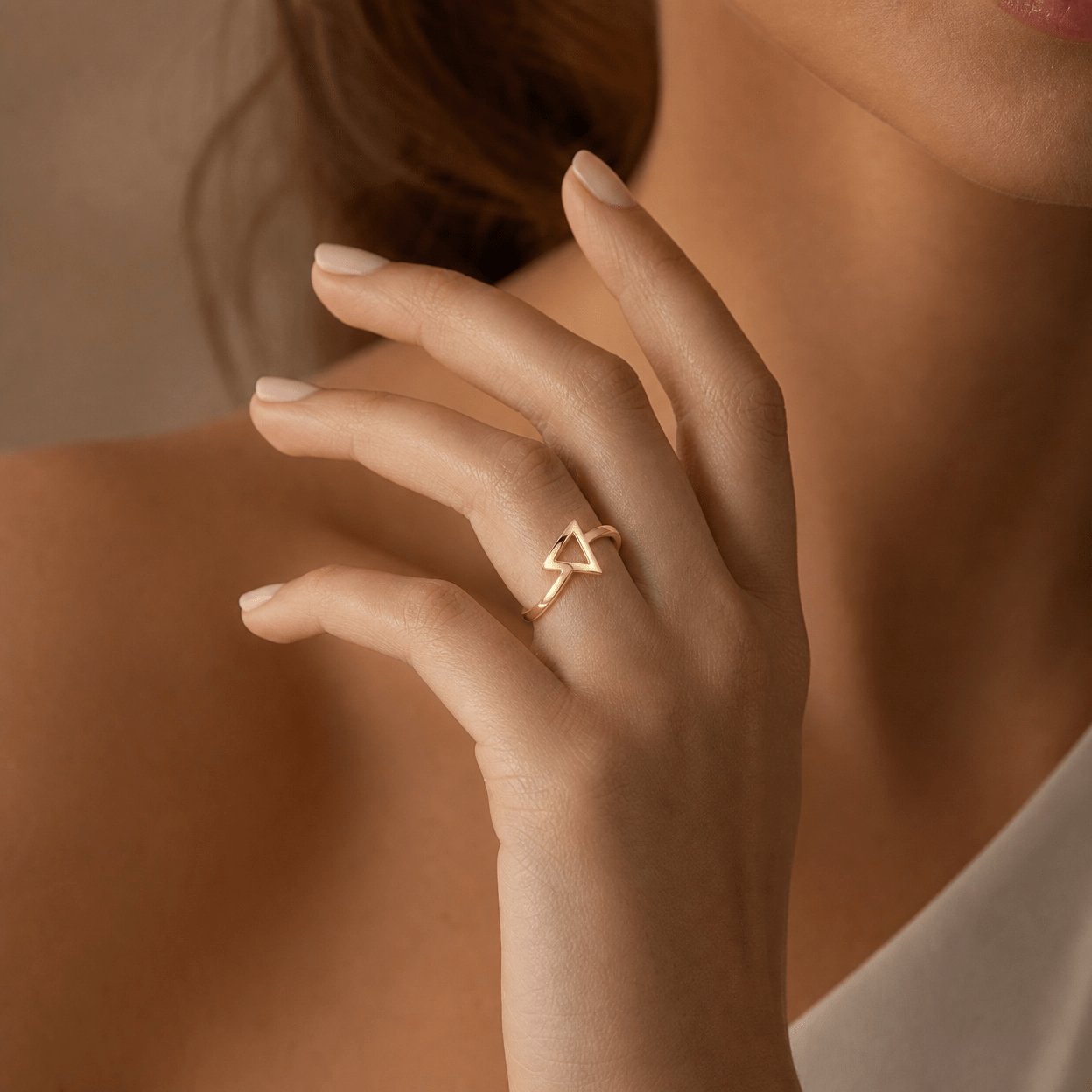 Solenne Valen Ribbed Dome Ring - Solenne Atelier